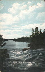 Bala Falls, Muskoka, Ont. Postcard