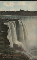 Horse Shoe Fall from Terrapia Point, Niagara Falls Postcard
