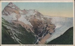 Mt. Sir Donald and Great Glacier Postcard
