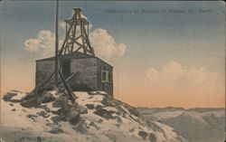 Observatory at Summit of Sulphur Mt., Banff, AB Postcard
