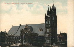 St. James Methodist Church, Montreal Postcard