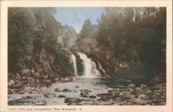 Charlo Falls near Campbellton, New Brunswick Postcard