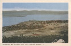 Campbellton, NB, from top of Sugarloaf Mountain Postcard