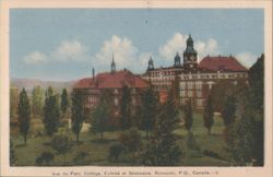 Collège, Evêché et Séminaire, Rimouski, PQ, Canada Postcard