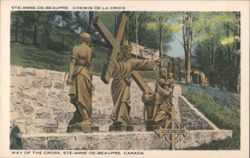Way of the Cross, Ste-Anne-de-Beaupré Postcard