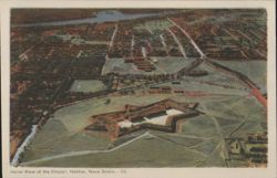 Aerial View of the Citadel Postcard