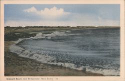 Crescent Beach, near Bridgewater, Nova Scotia Postcard