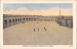 Fort Henry Interior, Kingston, ON, Canada Postcard