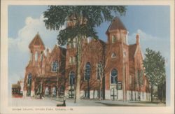 United Church, Smiths Falls, Ontario Postcard