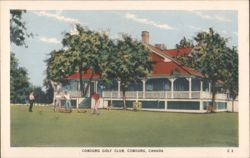 Cobourg Golf Club, Bond Street Series Postcard