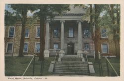 Court House, Belleville, Ontario Postcard