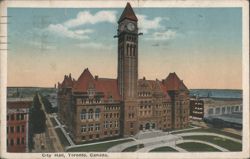 City Hall, Toronto Postcard