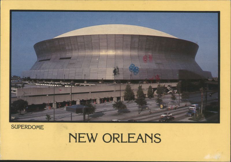 Superdome New Orleans Saints Home Dome Louisiana William Cornelia