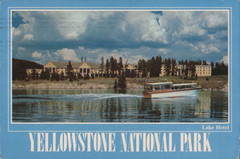 Lake Hotel, Yellowstone National Park Wyoming