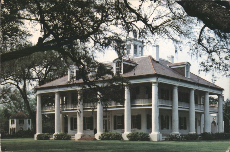 Historic Houmas House, Greek Revival Mansion Burnside Louisiana