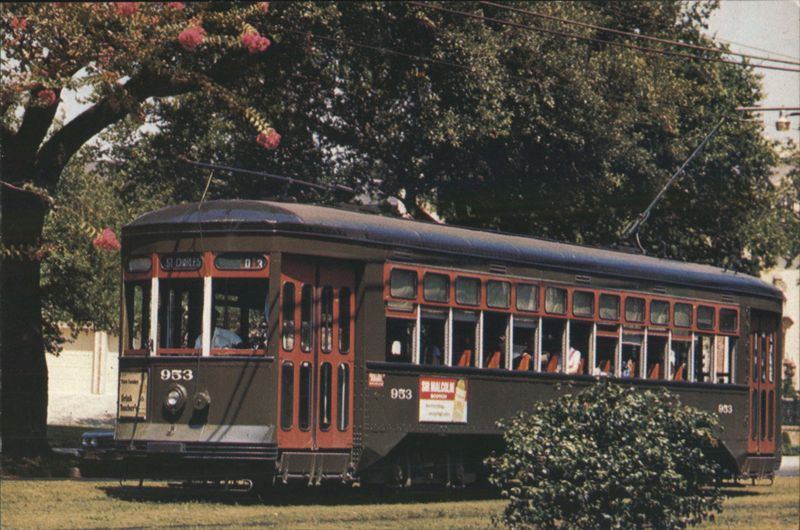 New Orleans Street Car #953 St. Charles Line Louisiana