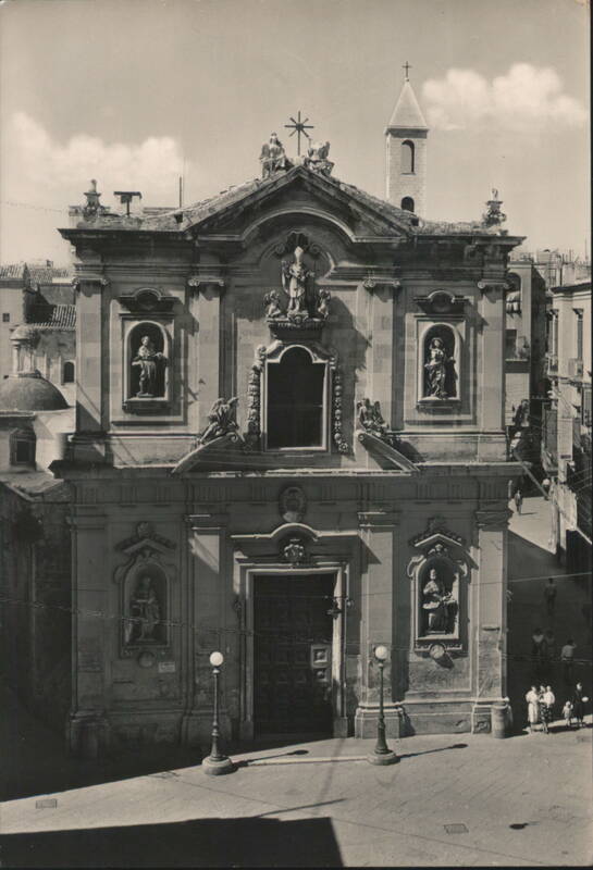 Taranto Cattedrale Facciata Italy