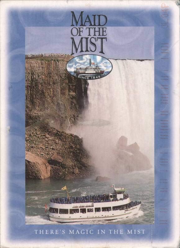 Maid of the Mist Boat Tour at Niagara Falls ON Canada