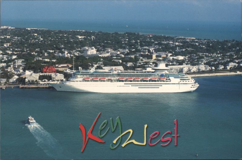 Key West Cruise Ship Downtown Florida
