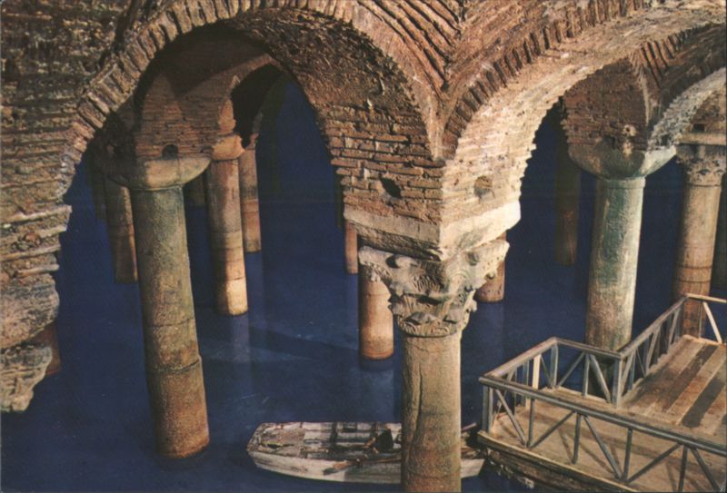 Underground Cistern, 336 Columns, Istanbul, Turkey