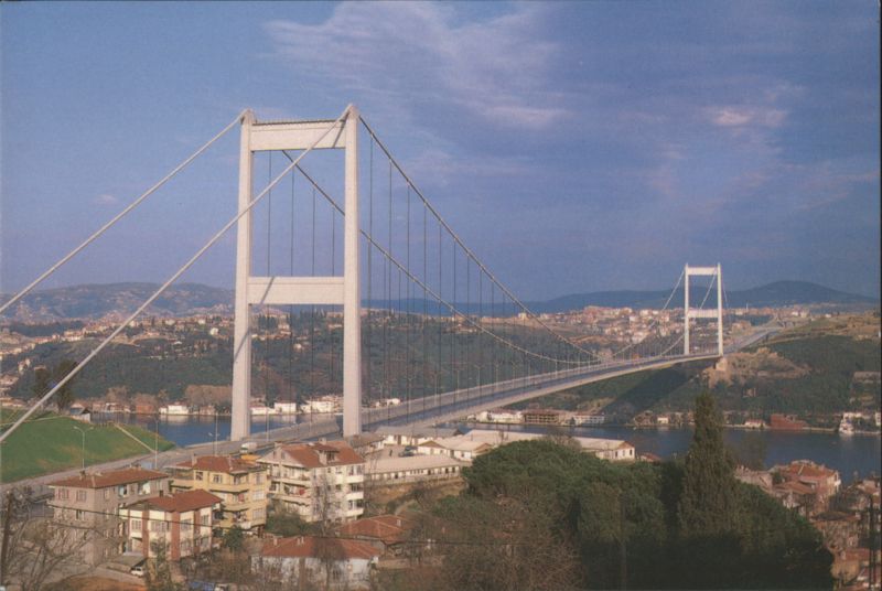 Fatih Sultan Mehmet Bridge, Istanbul, Turkey Greece, Turkey, Balkan States