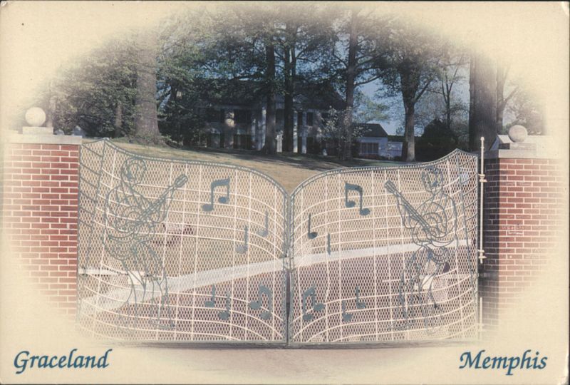 Graceland Mansion, Musical Gates - Memphis, TN Tennessee