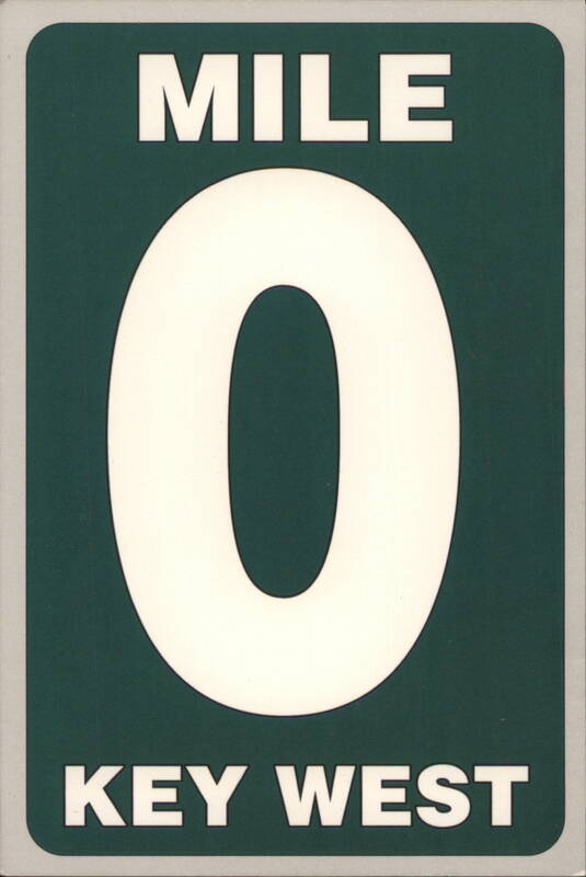 MILE 0 KEY WEST Florida Martin Gordash