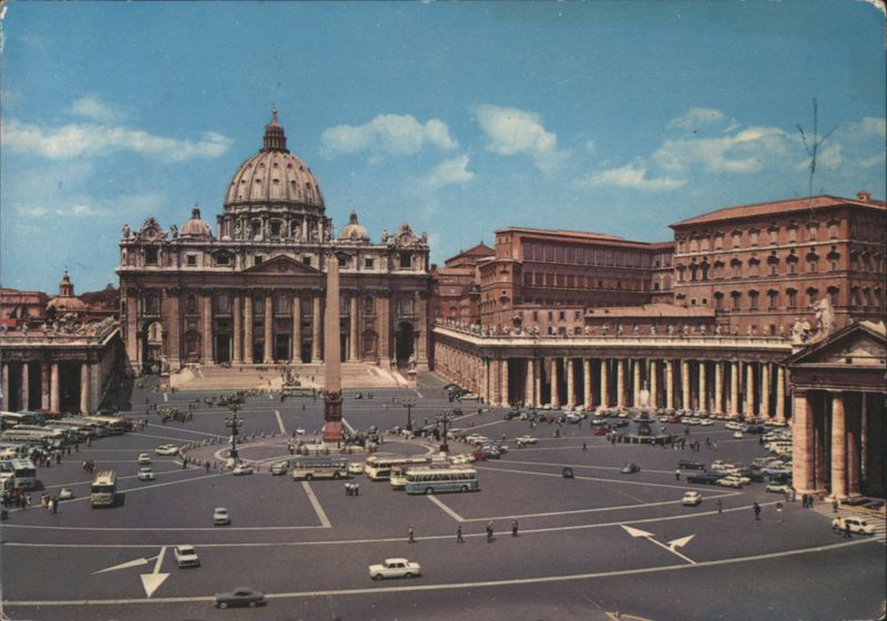 St. Peter's Basilica & Square, Vatican City Italy