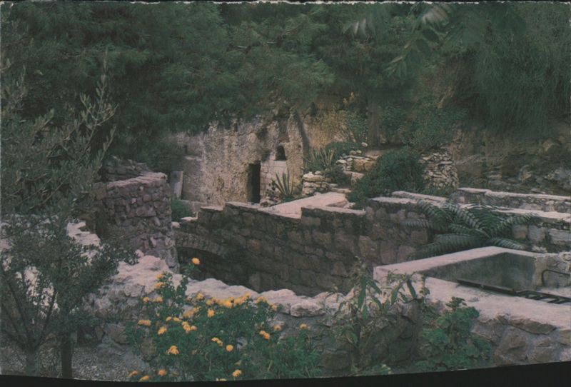 The Garden Tomb, View from Distance Jerusalem Israel