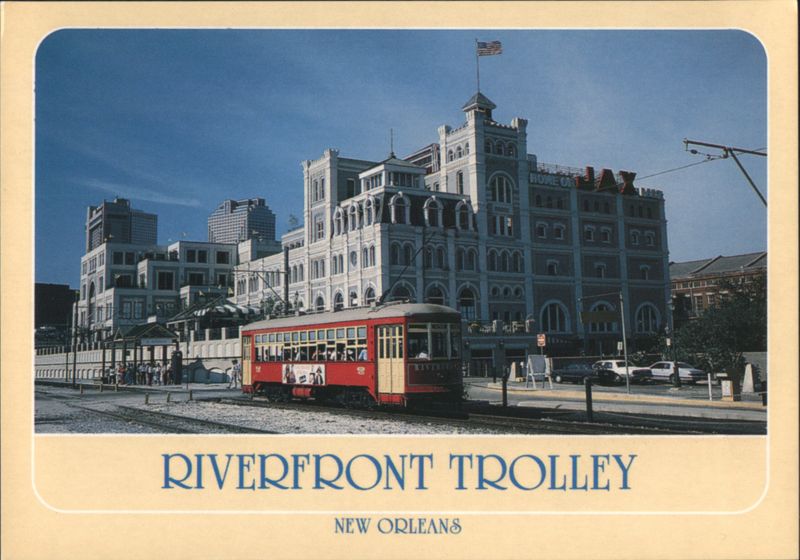 Riverfront Trolley, New Orleans Louisiana Richard Stockton