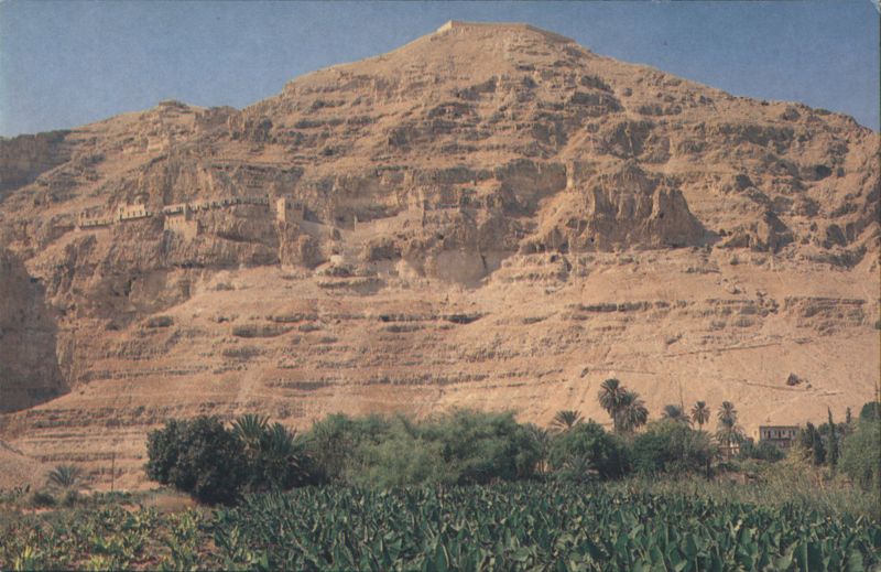 Jericho, Mount of Temptation, Holy Land Palestine Garo M.N.