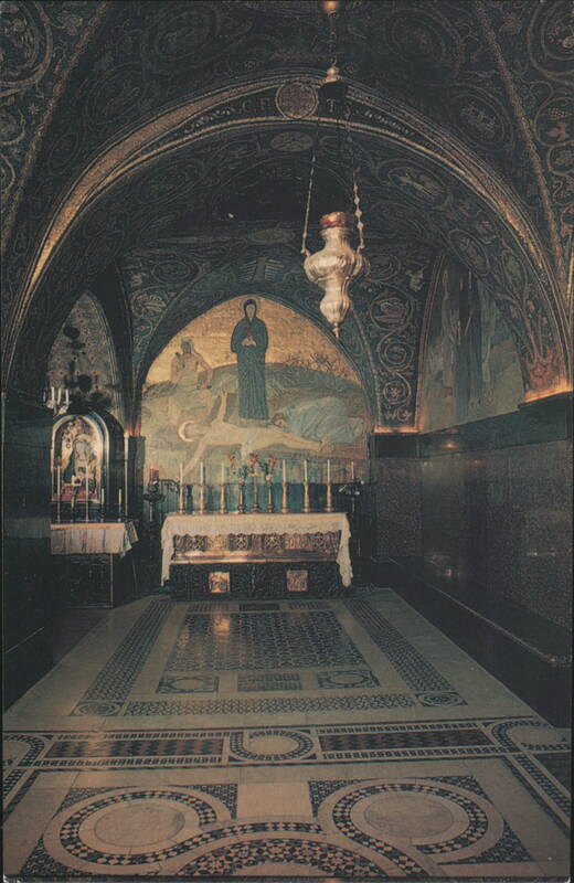 Chapel of Calvary, Church of the Holy Sepulchre Jerusalem Israel