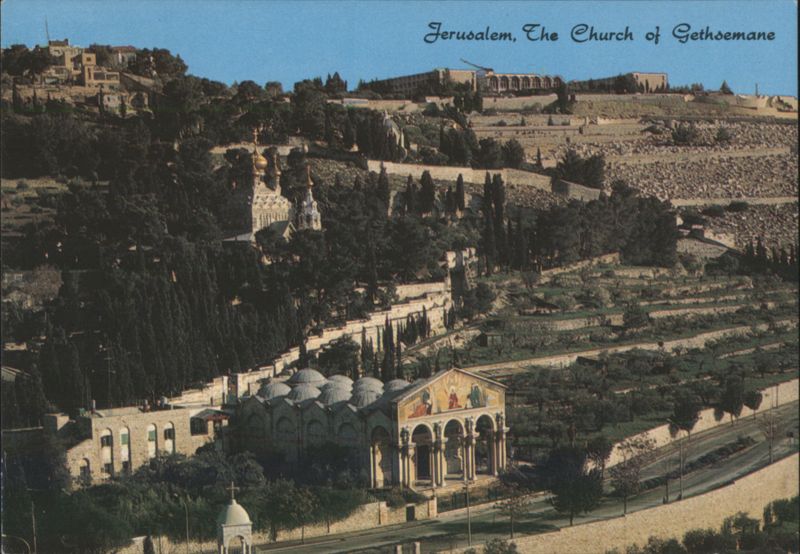 Jerusalem, The Church of Gethsemane, All Nations Israel