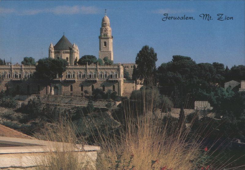 Jerusalem, Mt. Zion General View Israel Middle East