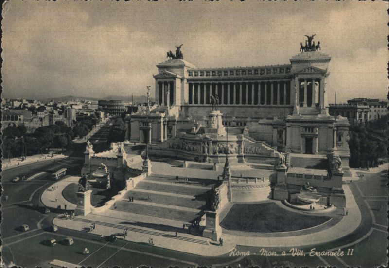 Monument to Victor Emanuel II Rome Italy