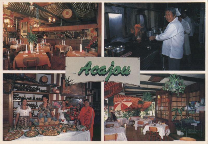 Acajou Restaurant Bar French Cooking Tahiti French Polynesia