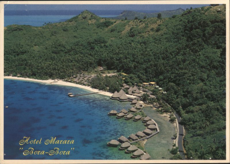 Hotel Marara Bora-Bora Aerial View Bora Bora French Polynesia