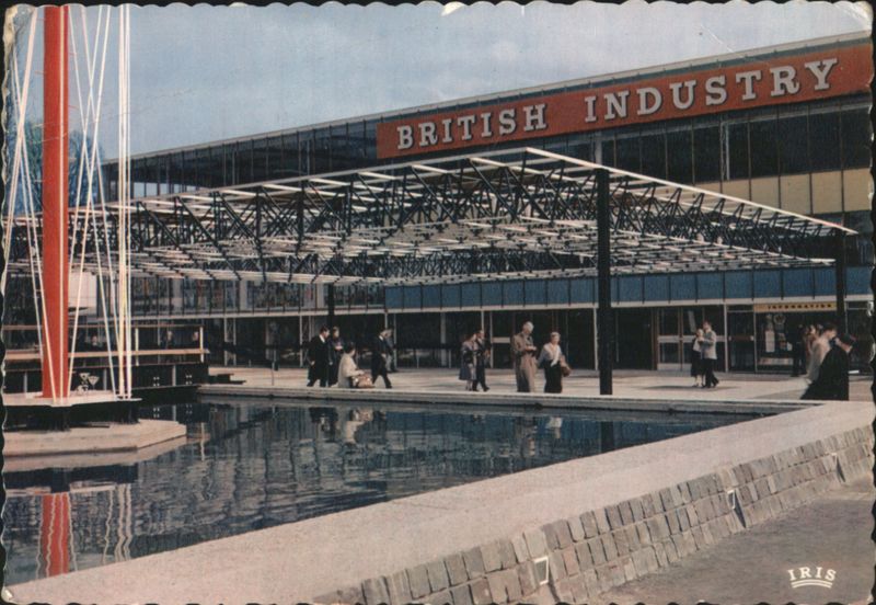 British Industry Pavilion, Brussels World's Fair 1958 Belgium