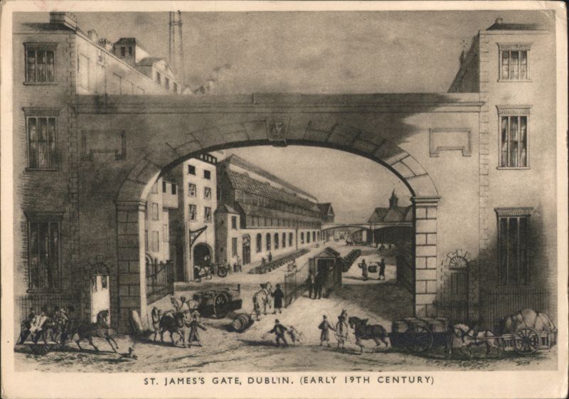 St. James's Gate, Dublin (Early 19th Century) Ireland