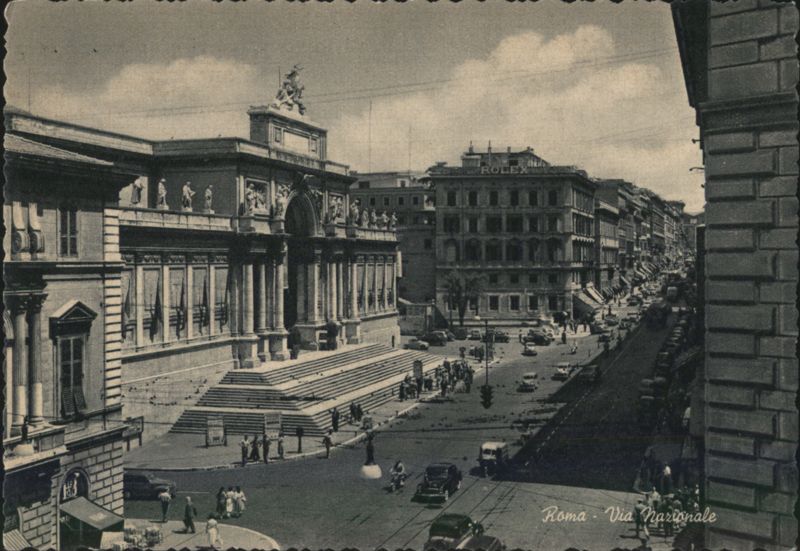 Via Nazionale, Rome Italy