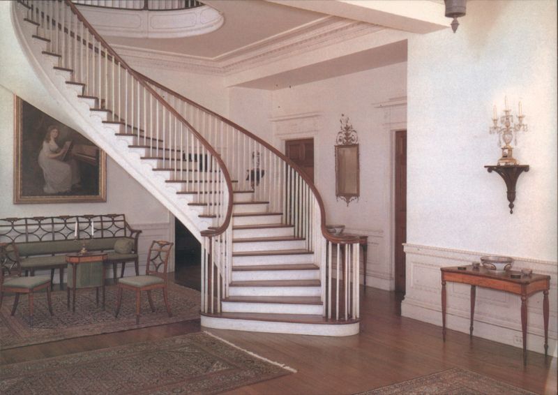 Montmorenci Stair Hall, North Carolina Architectural Details
