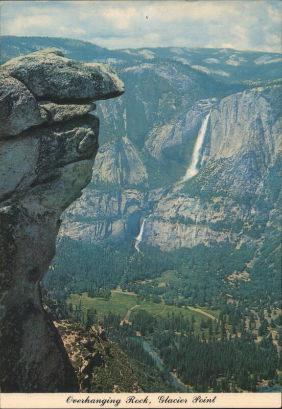 Overhanging Rock, Glacier Point, Yosemite Falls California