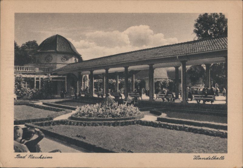 Bad Nauheim Wandelhalle & Gardens Germany