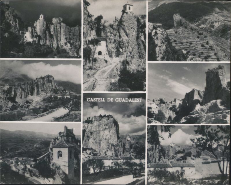 Castell de Guadalest, Partial Views Spain