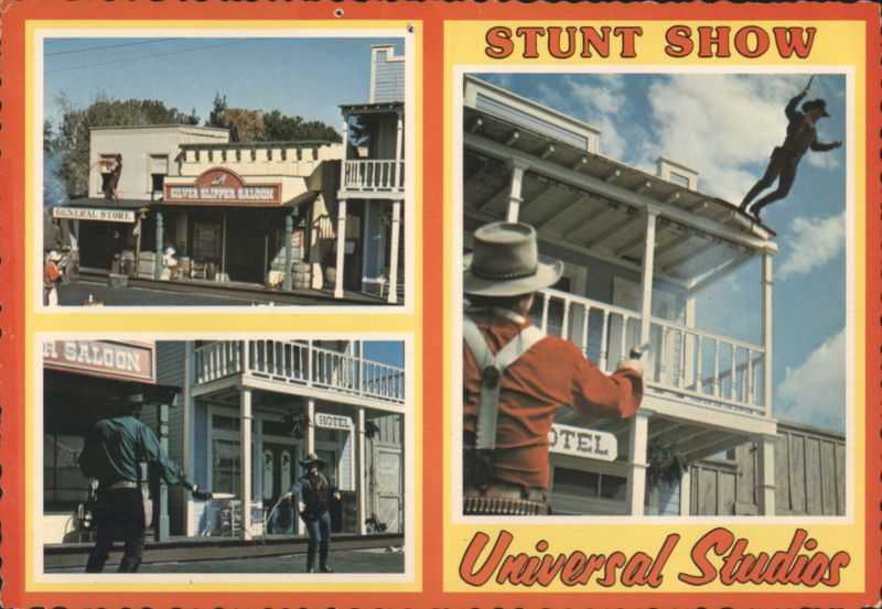 STUNT SHOW Universal Studios Stuntmen in Action Universal City California