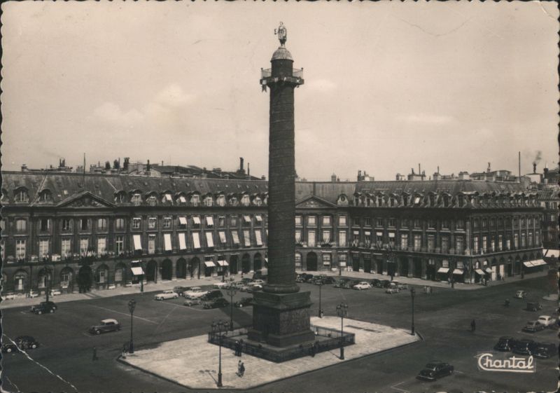 Place Vendôme, Vendôme Column Paris France