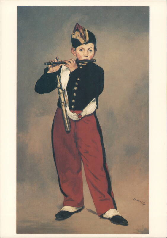 The Fifer by Edouard Manet Children