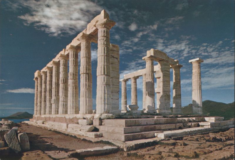Temple of Poseidon Sounion Greece Greece, Turkey, Balkan States