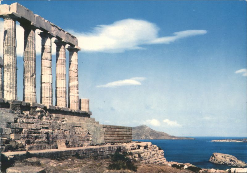 Temple of Poseidon Sounion Greece Greece, Turkey, Balkan States