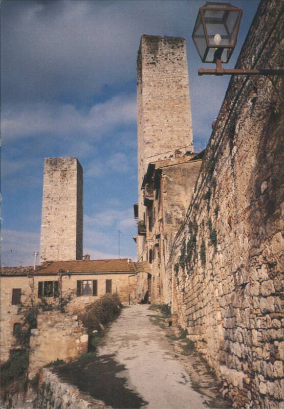 San Gimignano Panorama, Via degli Innocenti Italy